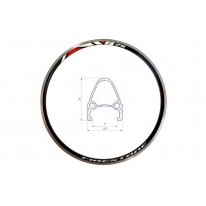 Обід 29" Velotrade, двостінний, під V-brake (Україна)
